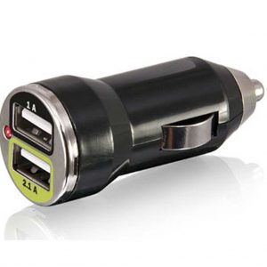 Dual socket USB charger