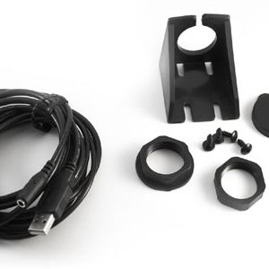 USB and AUX 3.5mm Extension Cable w/two dash mounting options